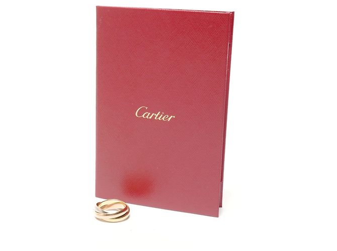 Anello Trinity Cartier in oro Au750 D'oro - vista 7