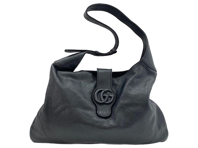 Borsa a tracolla nera Gucci Nero - vista 2