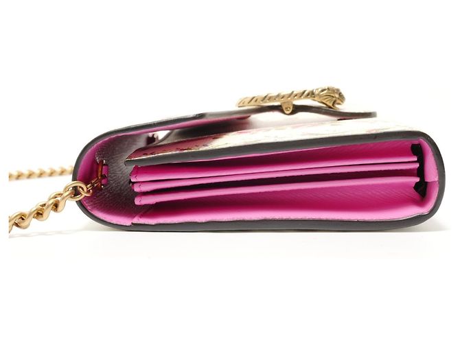 Borsa a tracolla con catena Dionysus Gucci Multicolore - vista 3