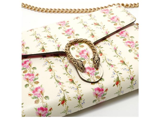 Borsa a tracolla con catena Dionysus Gucci Multicolore - vista 9