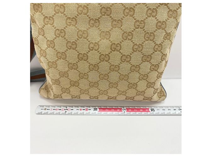 Borsa a tracolla Gucci beige - vista 4