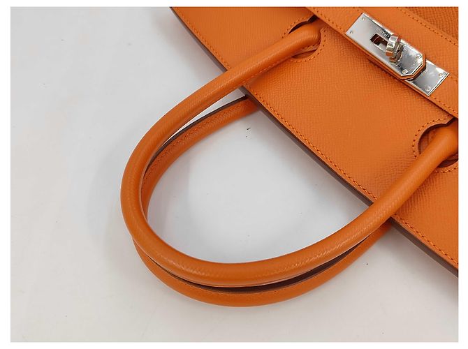 Hermès Hermes Birkin Epsom 35 Naranja - vista 4