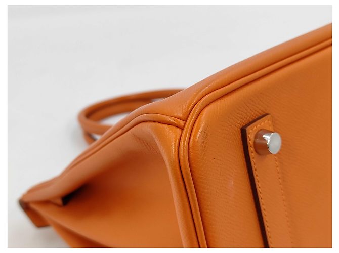 Hermès Hermes Birkin Epsom 35 Naranja - vista 7