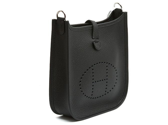 Hermès 2026 Sac Evelyne TPM Amazone Black Leather Shoulder Bag Hermes NIB Nero - vista 2