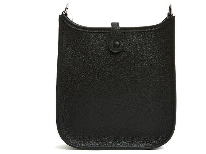 Hermès 2026 Sac Evelyne TPM Amazone Black Leather Shoulder Bag Hermes NIB Nero - vista 3