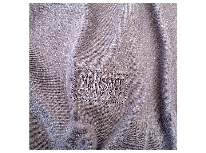 Polo a maniche lunghe Versace Classic V2 Navy Blue Blu scuro - vista 4