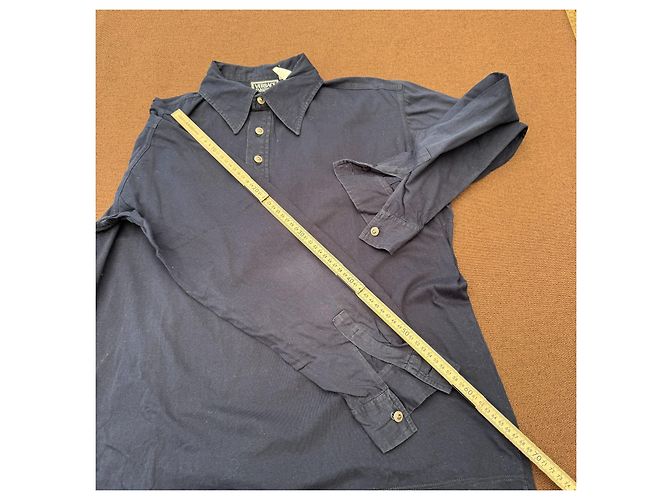 Polo a maniche lunghe Versace Classic V2 Navy Blue Blu scuro - vista 7