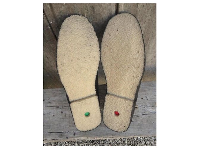 Autre Marque Chaussures Kickers en cuir marron - vue 4