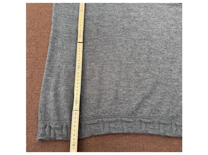 Versace Medusa Logo Crewneck Pullover Grau Herren - Ansicht 6