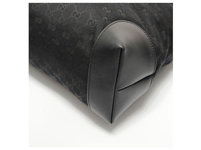Borsa Tote Gucci GG Canvas Nero - vista 6