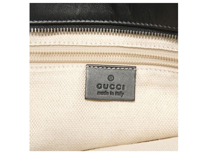 Borsa Tote Gucci GG Canvas Nero - vista 9