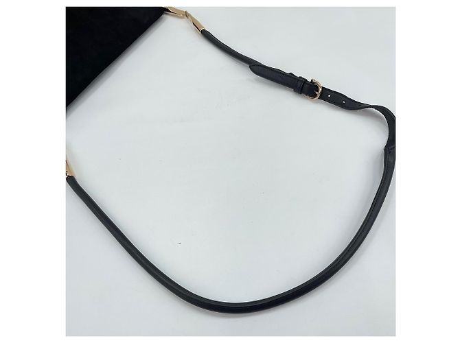 Borsa a tracolla Salvatore Ferragamo Gancini Nero - vista 10