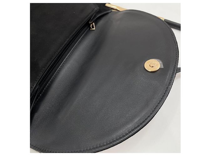 Borsa a tracolla Salvatore Ferragamo Gancini Nero - vista 11