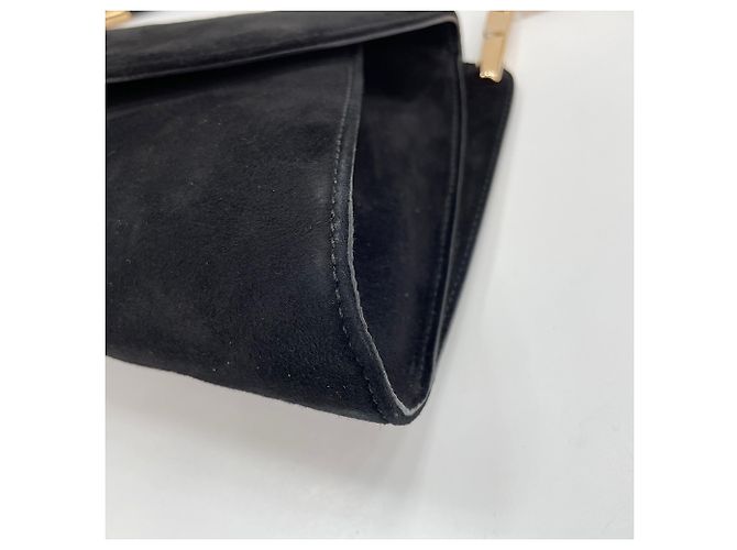 Borsa a tracolla Salvatore Ferragamo Gancini Nero - vista 8
