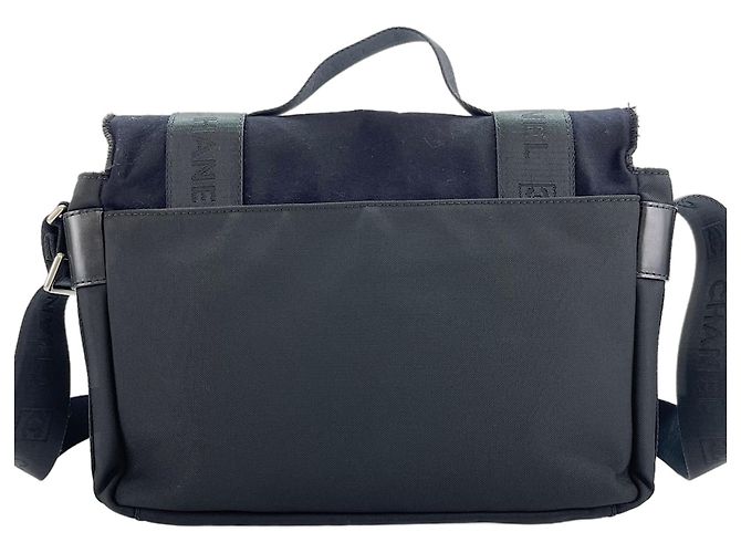 Borsa a tracolla Chanel Sport Line Nero - vista 3