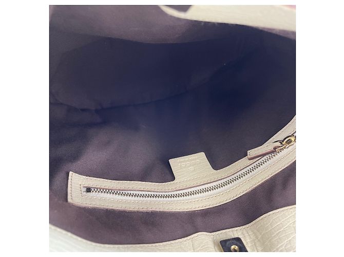 Borsa a tracolla Gucci Horsebit bianca Bianco - vista 11