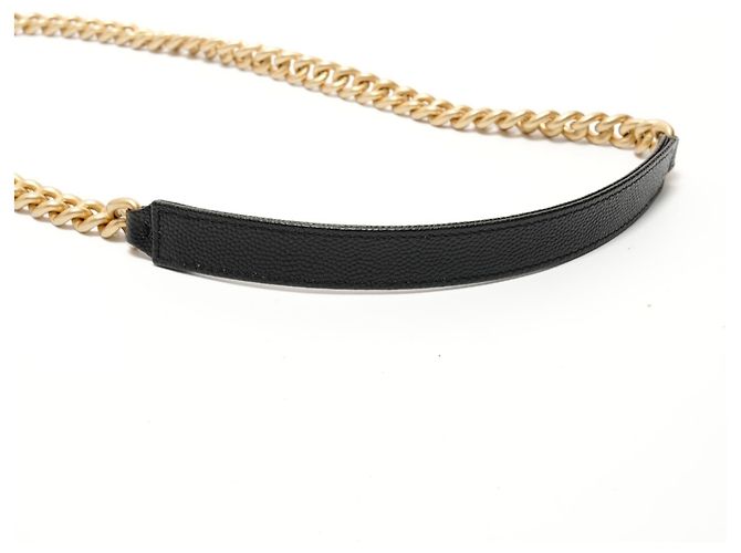 Borsa a tracolla Chanel Boy Chain Wallet Nero - vista 12
