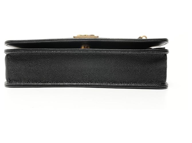 Borsa a tracolla Chanel Boy Chain Wallet Nero - vista 7