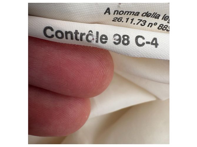 Giacca Moncler da Donna in Crema Bianco - vista 10