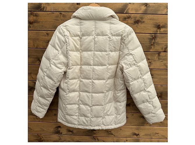 Giacca Moncler da Donna in Crema Bianco - vista 3