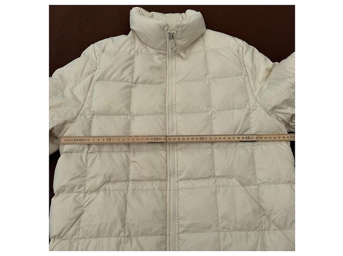 Giacca Moncler da Donna in Crema Bianco - vista 5