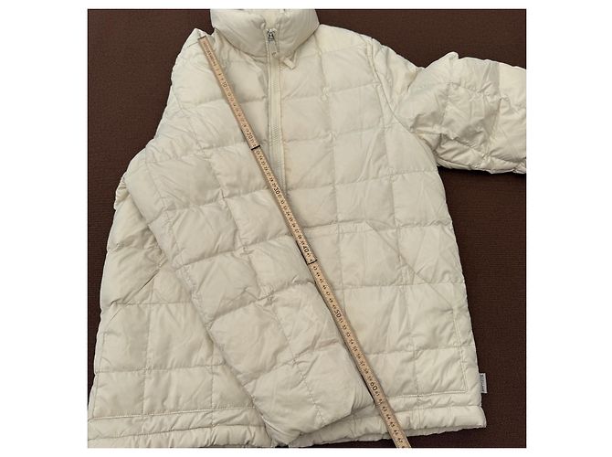 Giacca Moncler da Donna in Crema Bianco - vista 7