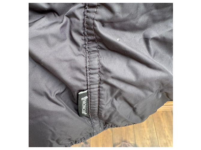 Moncler Giacca Imbottita Nera Uomo Nero - vista 3