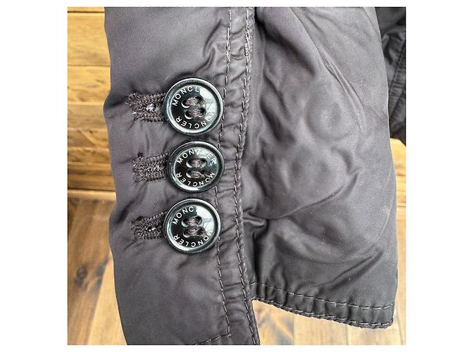 Moncler Giacca Imbottita Nera Uomo Nero - vista 4