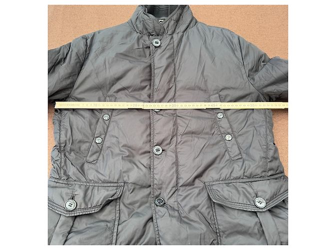 Moncler Giacca Imbottita Nera Uomo Nero - vista 7