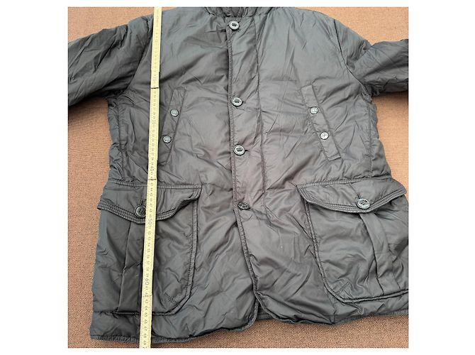 Moncler Giacca Imbottita Nera Uomo Nero - vista 8