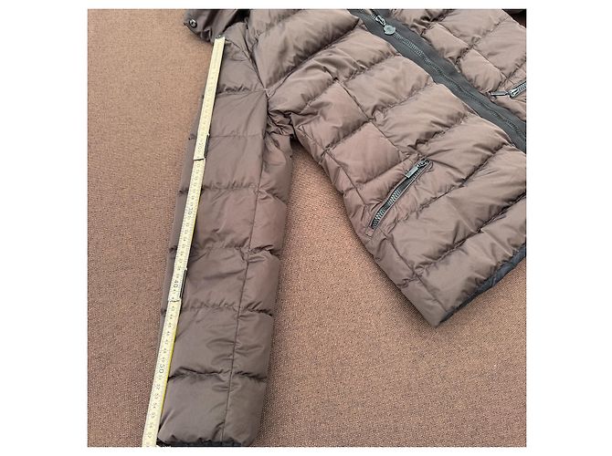Moncler Brown Down Puffer Jacket with Hood - Ansicht 10