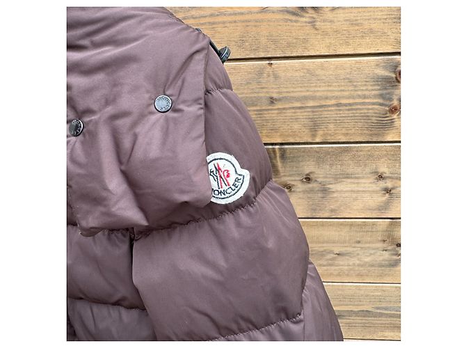 Moncler Brown Down Puffer Jacket with Hood - Ansicht 2