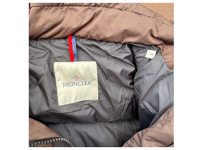 Moncler Brown Down Puffer Jacket with Hood - Ansicht 4