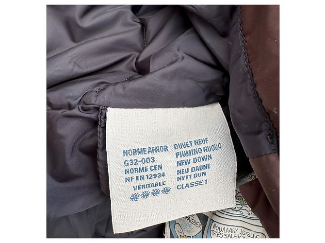 Moncler Brown Down Puffer Jacket with Hood - Ansicht 7
