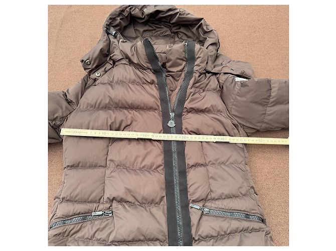 Moncler Brown Down Puffer Jacket with Hood - Ansicht 8