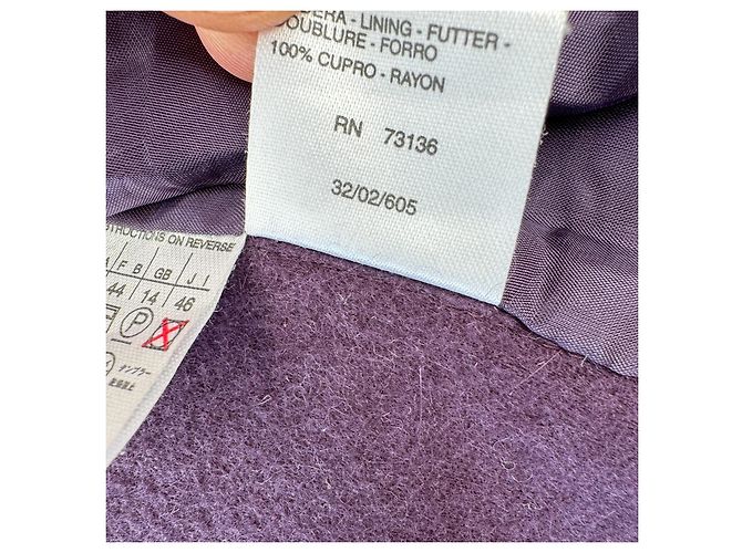 Max Mara Blazer de mezcla de lana morada Púrpura - vista 5