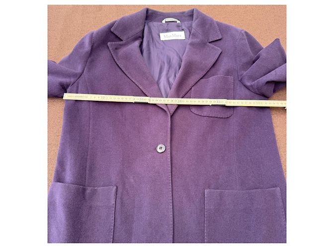 Max Mara Blazer de mezcla de lana morada Púrpura - vista 6