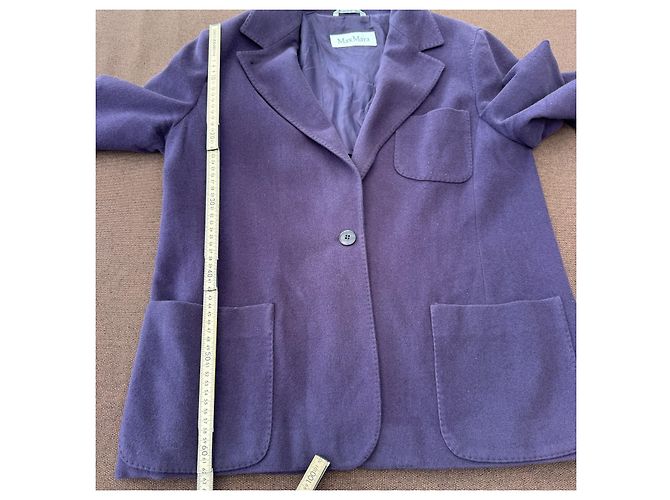 Max Mara Blazer de mezcla de lana morada Púrpura - vista 7