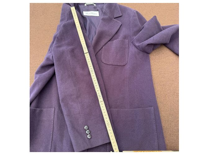 Max Mara Blazer de mezcla de lana morada Púrpura - vista 8