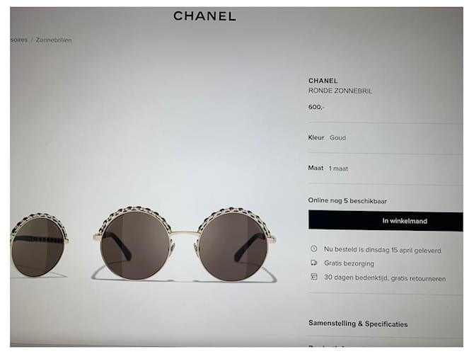 Chanel Gafas de sol Castaño - vista 11