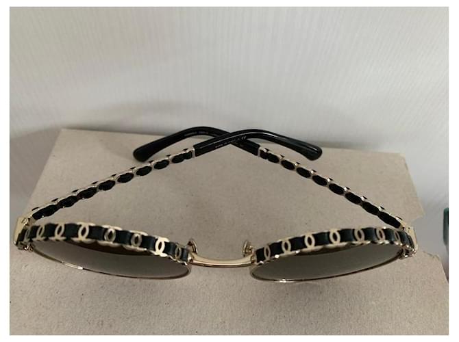 Chanel Gafas de sol Castaño - vista 5
