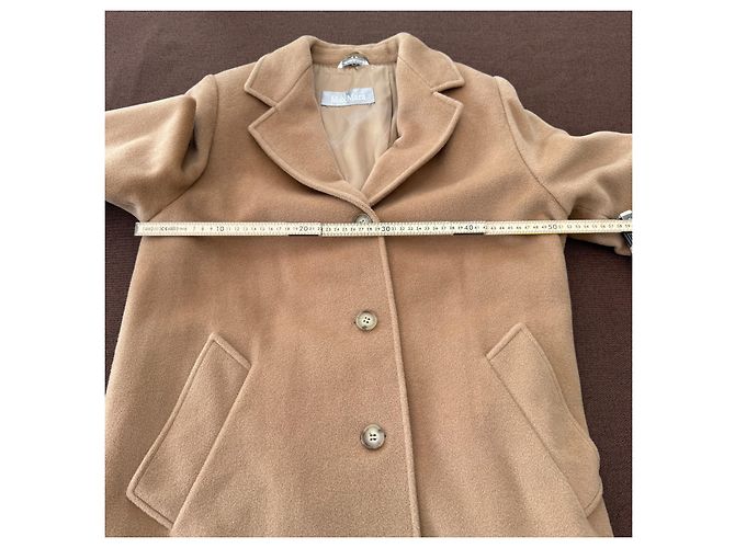 Abrigo de lana camel Max Mara Camello - vista 3