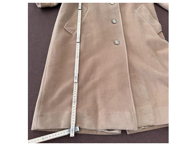Abrigo de lana camel Max Mara Camello - vista 4