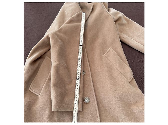 Abrigo de lana camel Max Mara Camello - vista 5