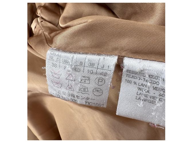 Max Mara Abrigo doble botonadura de lana - Camel Camello - vista 8