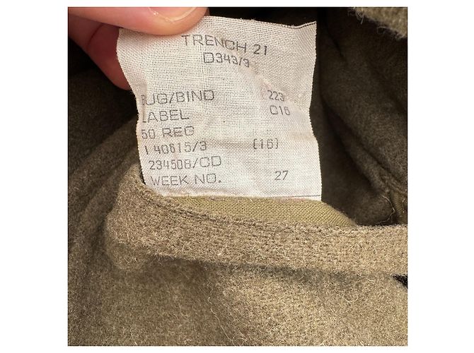Burberrys Trench in Cotone Beige - vista 4