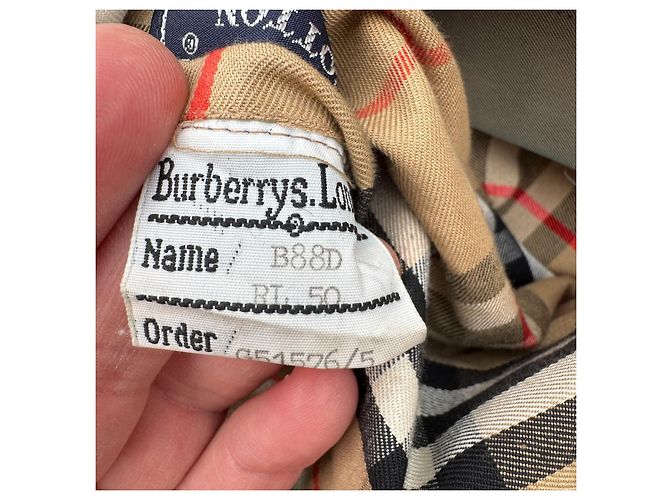 Burberrys Trench in Cotone Beige - vista 9
