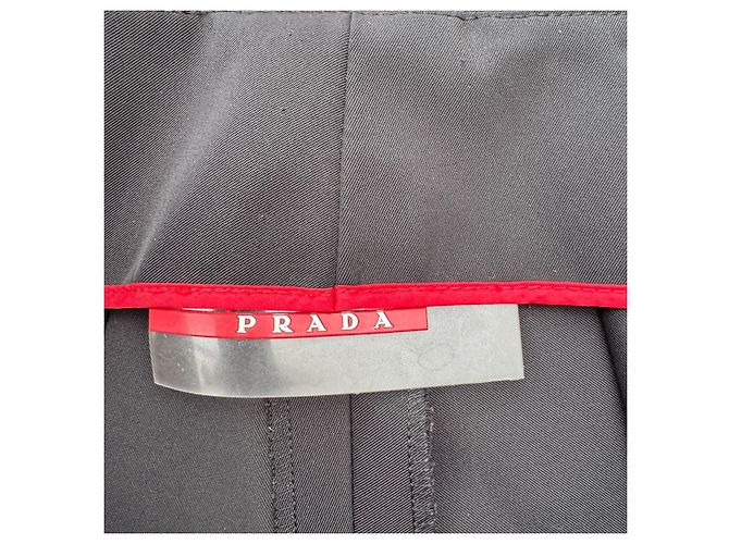 Prada Pantaloni Slim Uomo - Nero - vista 3