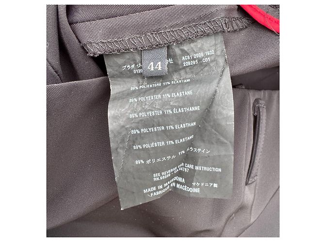 Prada Pantaloni Slim Uomo - Nero - vista 4