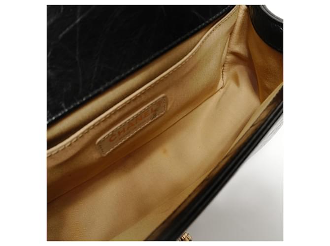 Borsa a tracolla Chanel Boy Chain Medium Nero - vista 15